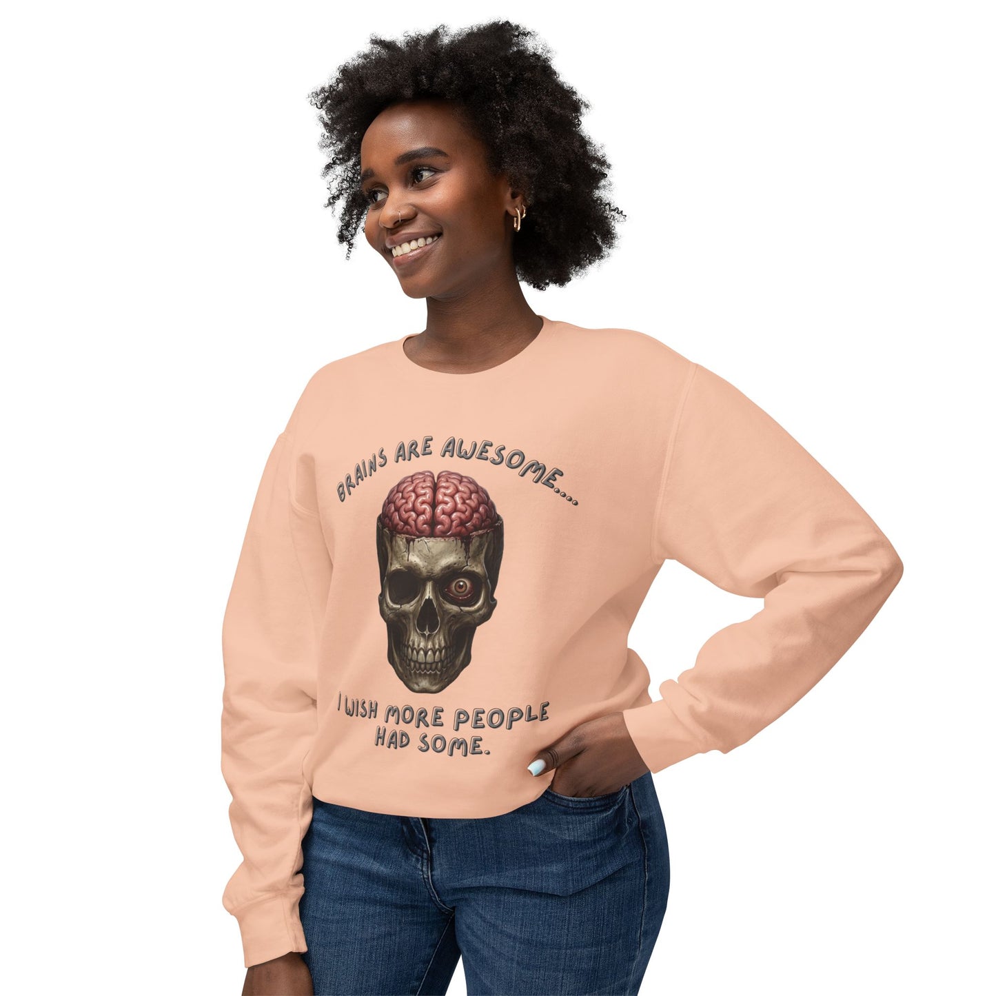 Unisex Lightweight Crewneck Sweatshirt